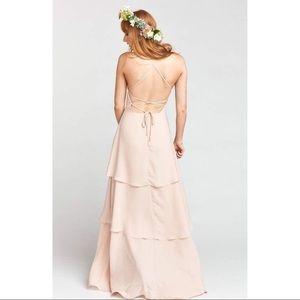 Show Me Your MuMu Calypso Back Lace Dress NWT